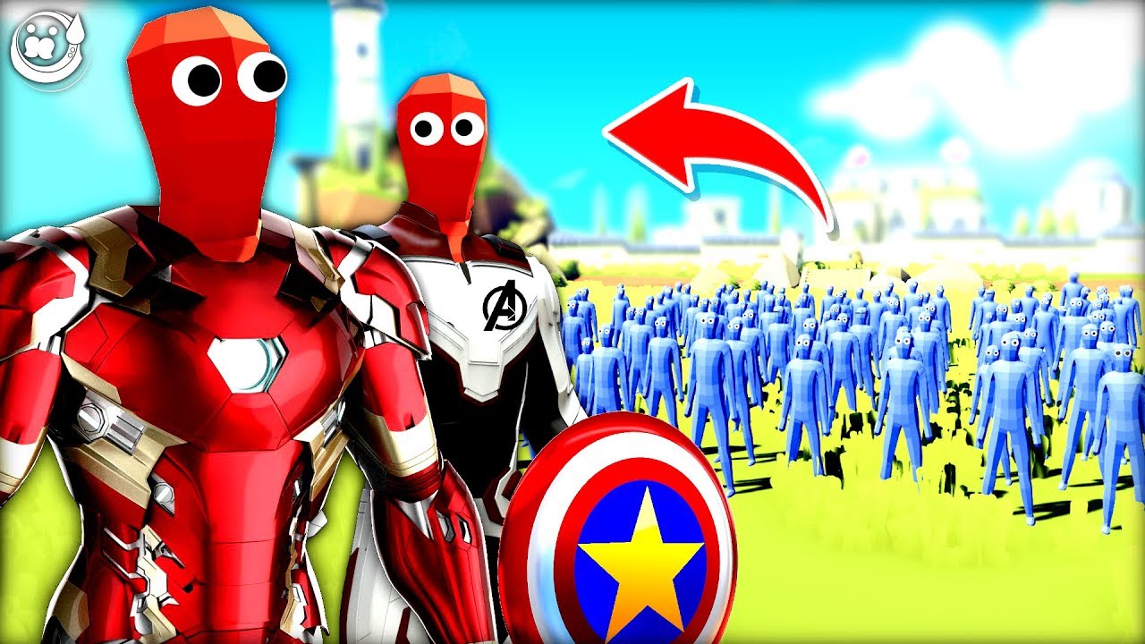TABS AVENGERS Units Are Here To SAVE THE WORLD In Totally Accurate Battle Simulator (TABS Campaign)