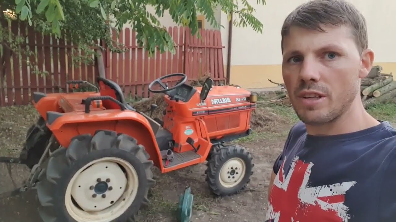 Cum se schimba uleiul 10w40 w7032 ,oil change kubota