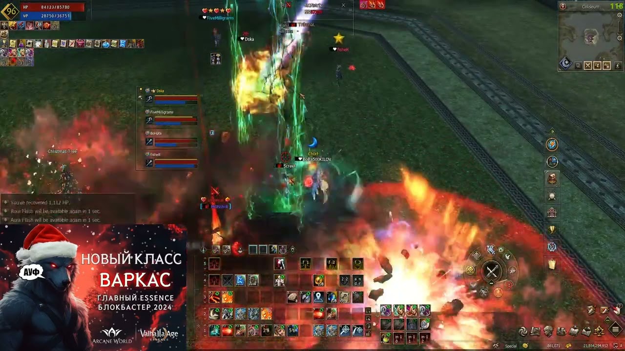 Valhalla Age GVG vs Screet Party   ВЫНОС МУСОРА