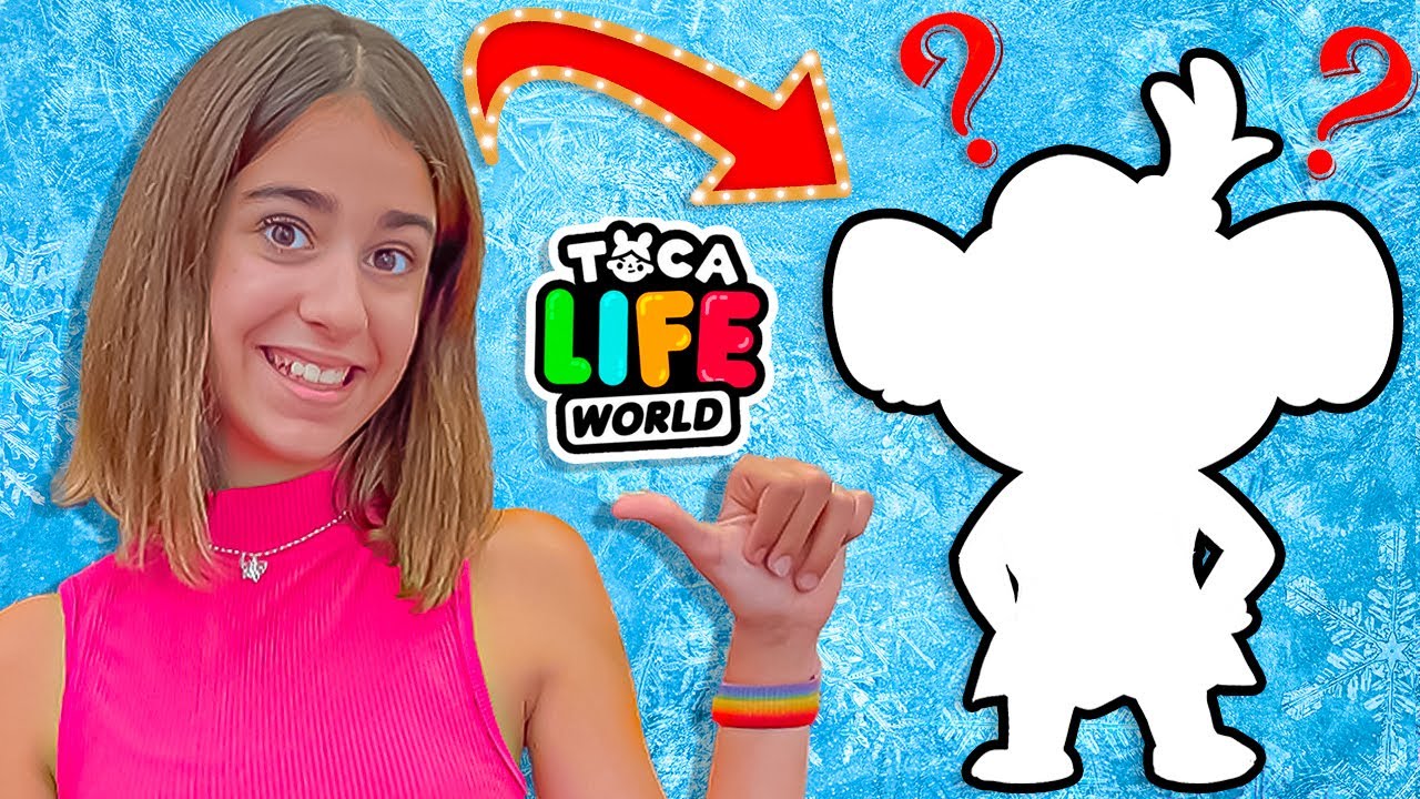 ¡LARA se CONVIERTE en un DIBUJO ANIMADO en TOCA LIFE!