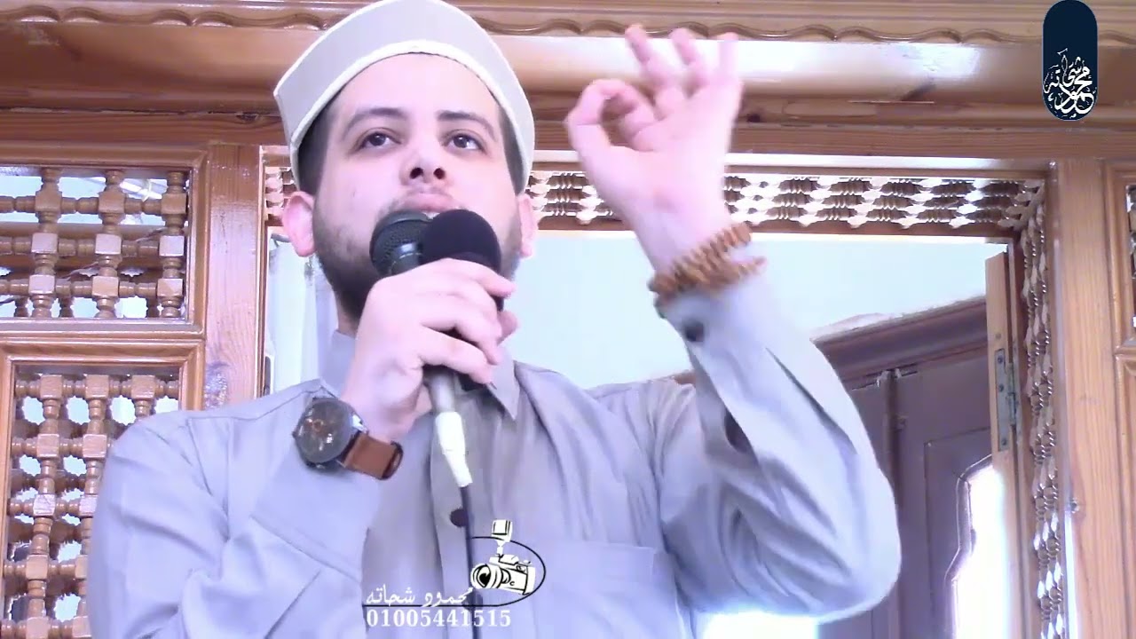 الشيخ اكمل عبد الله خطبة الجمعة بمسجد الجميلي بقرية طلعت بني عبيد