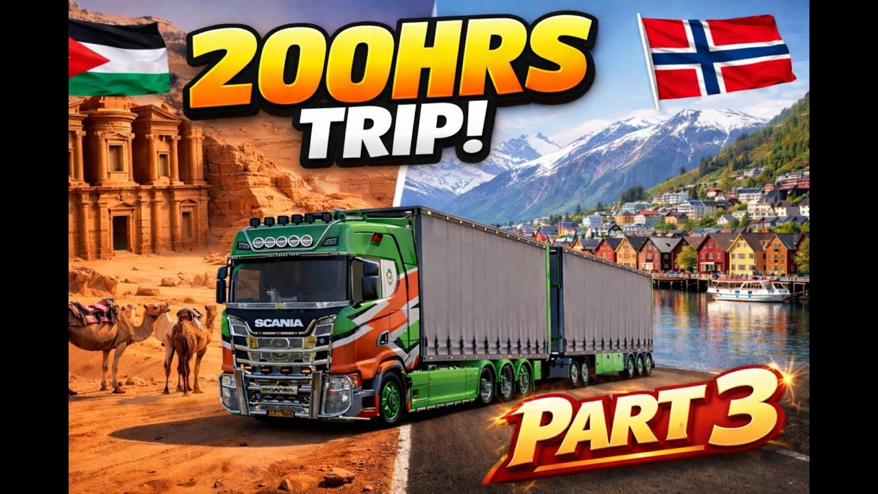 JORDAN TO NORWAY (200Hrs)