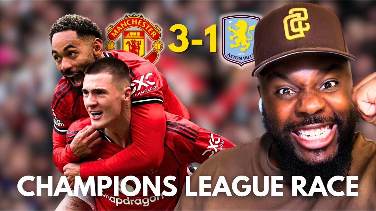 Manchester United 3-1 Aston Villa | Bruno Fernandes BREAKS Beckham Record!
