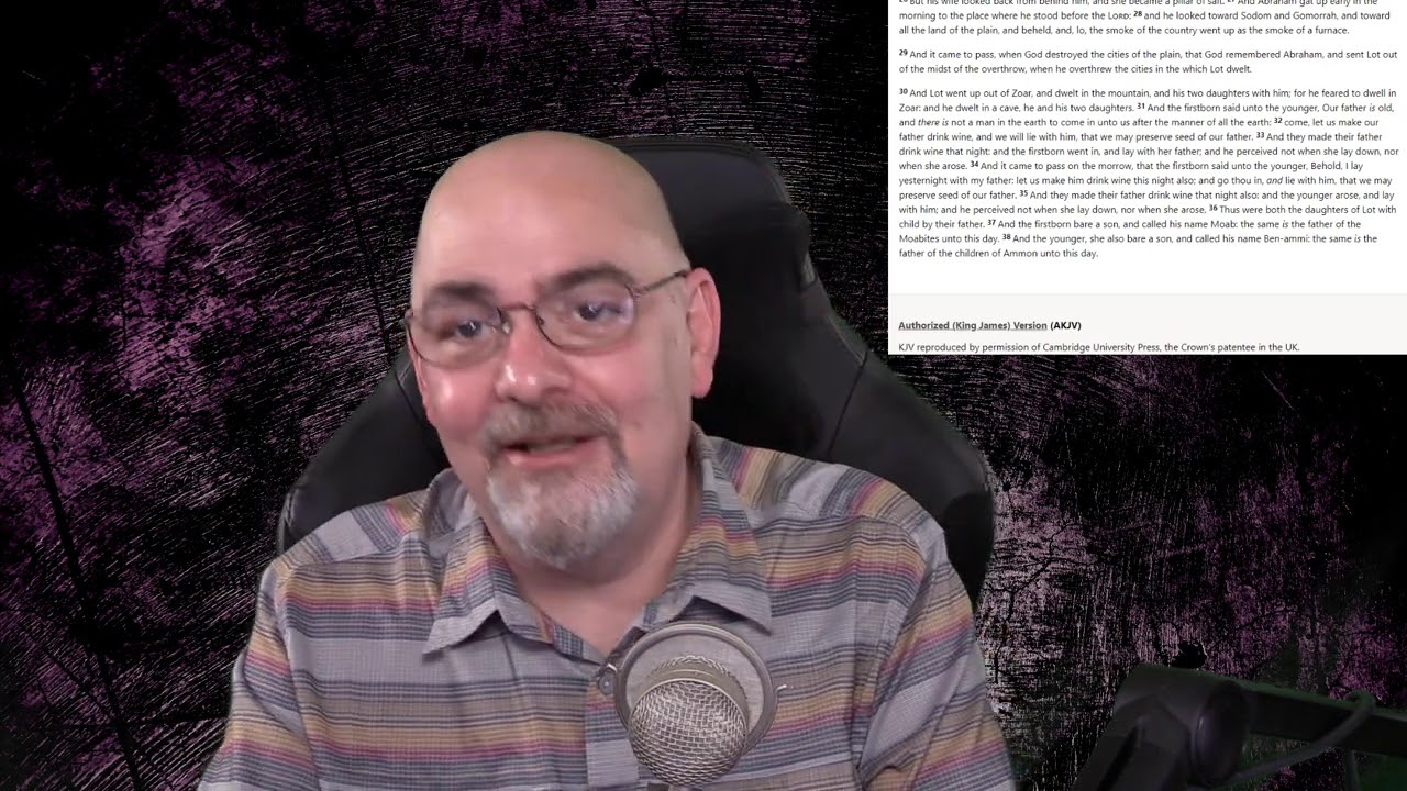 Atheist Debates - Lot's wife and daughters