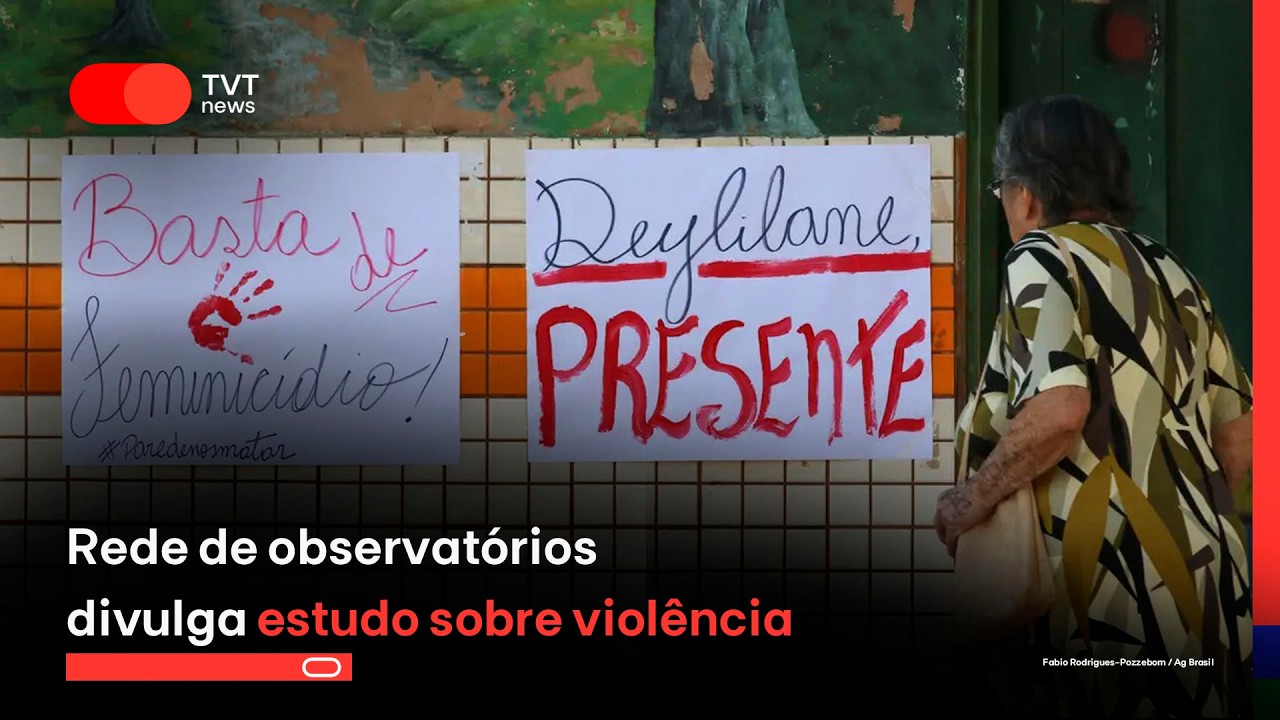 Rede de observatórios divulga estudo sobre violência
