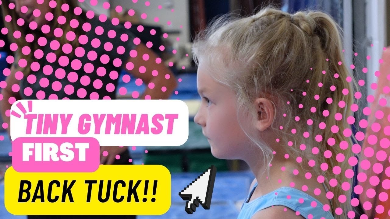 Prepare to be Amazed! Tiny Gymnast Nails Her First Back Tuck on Floor