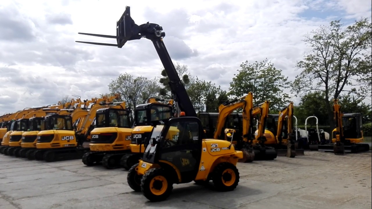 Ładowarka teleskopowa JCB 520-40, 2012 r.