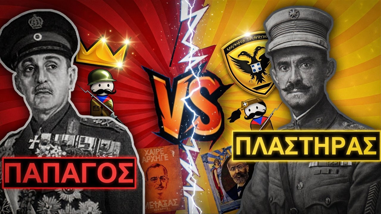 Παπάγος VS Πλαστήρας: Οι Στρατηγοί Του Διχασμού