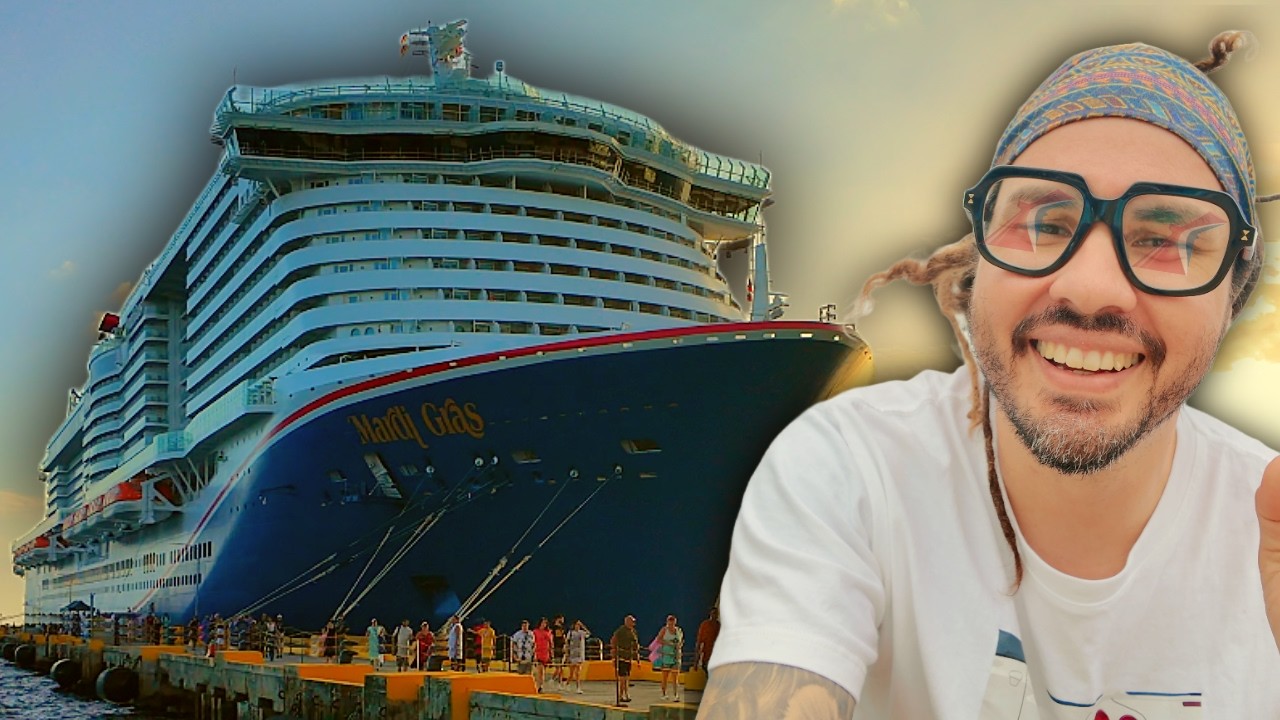 El MEJOR Recorrido del Carnival Mardi Gras que Verás / Mardi Gras Ship Tour 2025