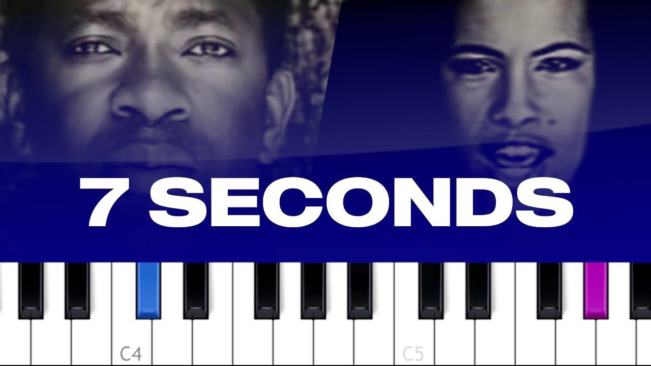 Youssou N'Dour - 7 Seconds f Neneh Cherry (piano tutorial)