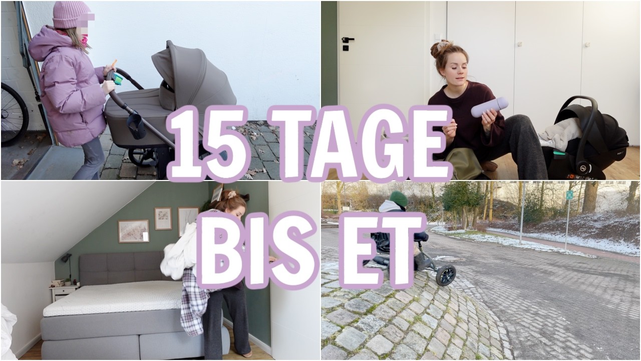 BABYCOUNTDOWN ❘ Unser Kinderwagen ❘ Must-Haves Kliniktasche  | Familiensonntag ❘ svallalaa