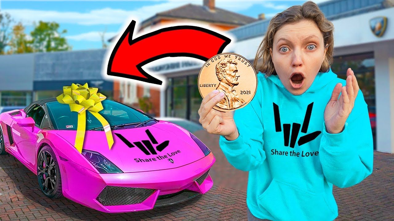 Surviving off $0.01 PENNY for 24 HOURS!!