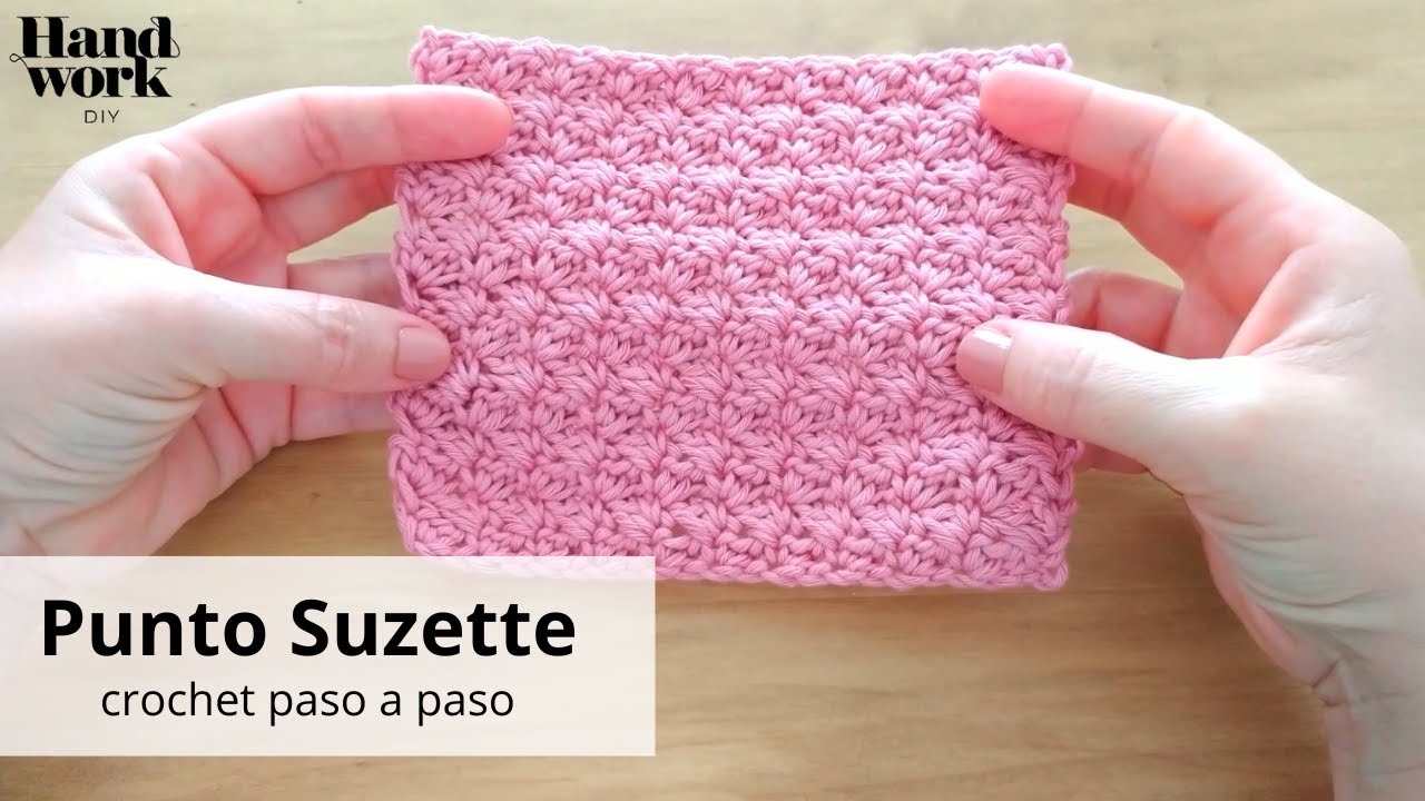 C&oacute;mo tejer punto fantas&iacute;a a crochet f&aacute;cil | Puntada de ganchillo reversible