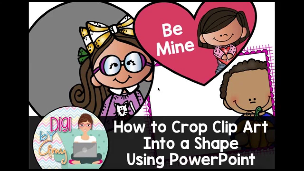 How to Crop Clip Art into a Shape using PowerPoint