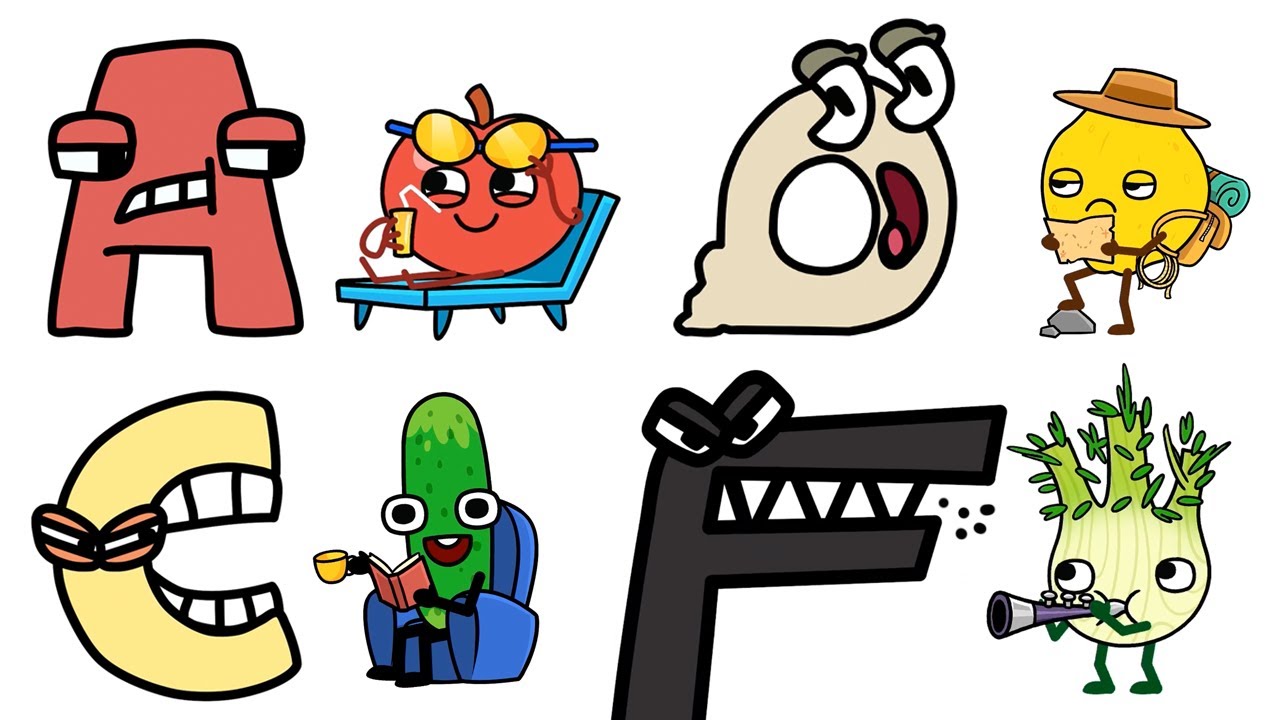 Alphabet Lore & Fruits | YouKids ABC Learning