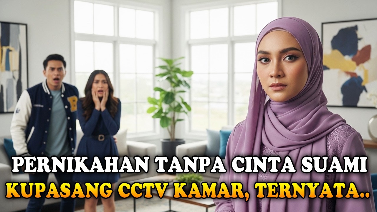 PERNIKAHANKU TANPA CINTA DARI SUAMI, SAAT KUPASANG CCTV DI KAMAR, TERNYATA SUAMIKU..