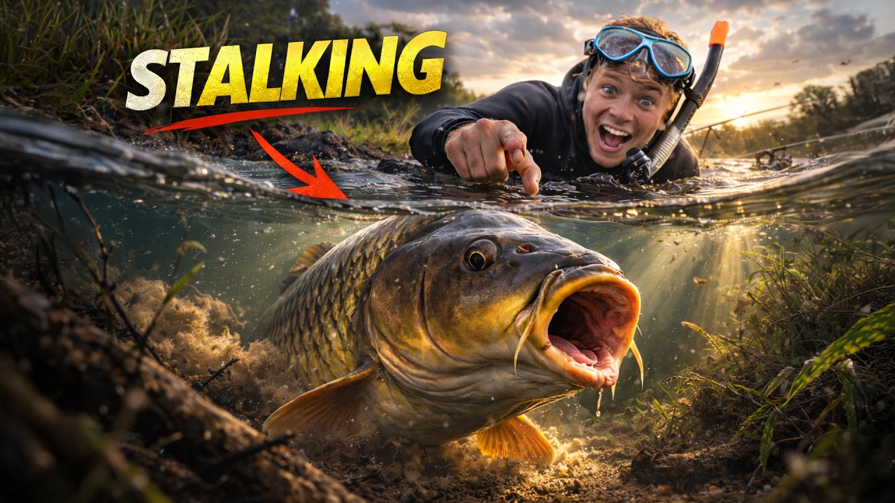 We Stalked Carp in Shallow Water… and Caught SO MANY!
