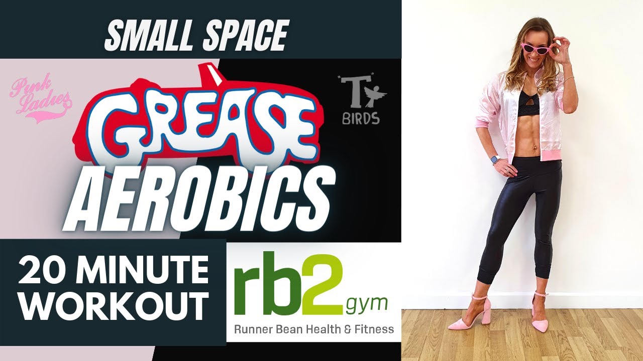 Grease Aerobics | 20 minute aerobics workout | Small Space | Grease Music Workout