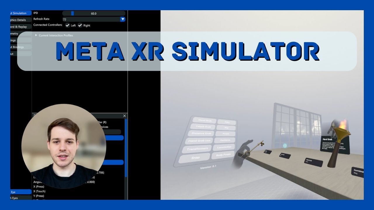 Meta XR Simulator | Synthetic Environments, Scene Recording & Multiplayer Testing
