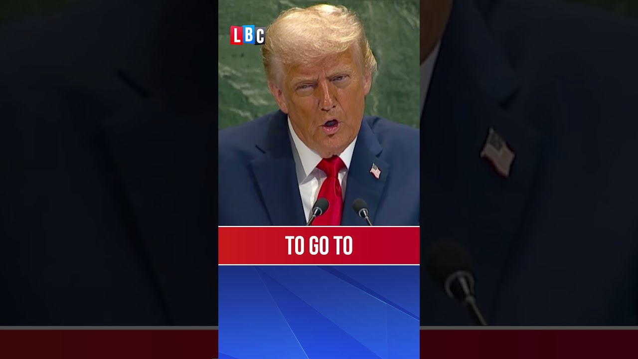 Donald Trump attacks Sadiq Khan at the UN