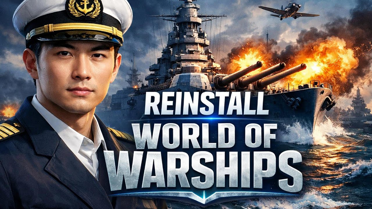 How to REINSTALL World of Warships (Step by Step)