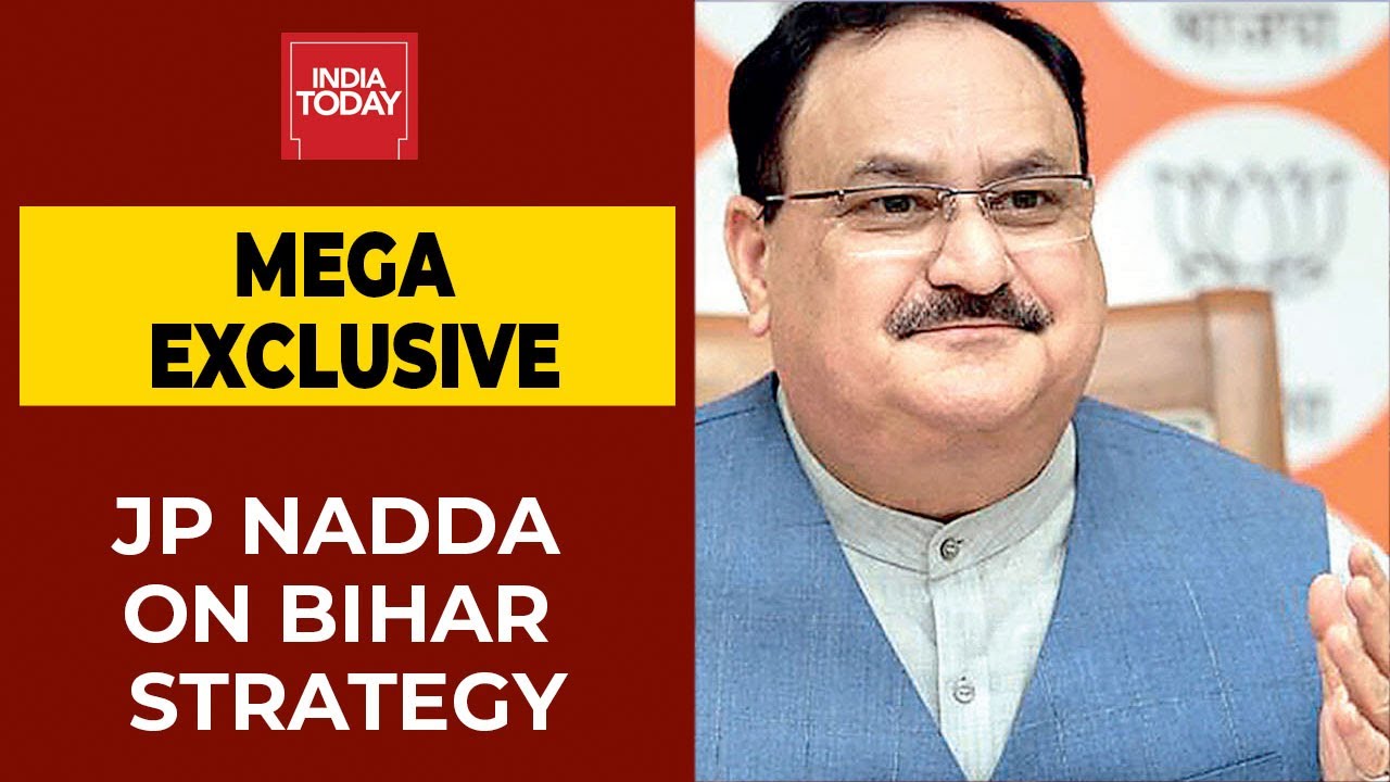 BJP President JP Nadda In A Candid Conversation With India Today On Bihar Elections| EXCLUSIVE