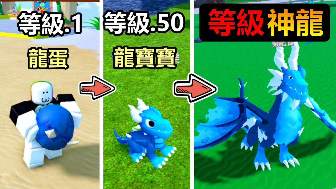 【Roblox】🥚神龍超進化🐉 - 從 