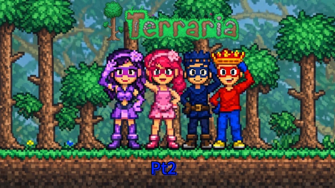 Playing terraria part two ￼