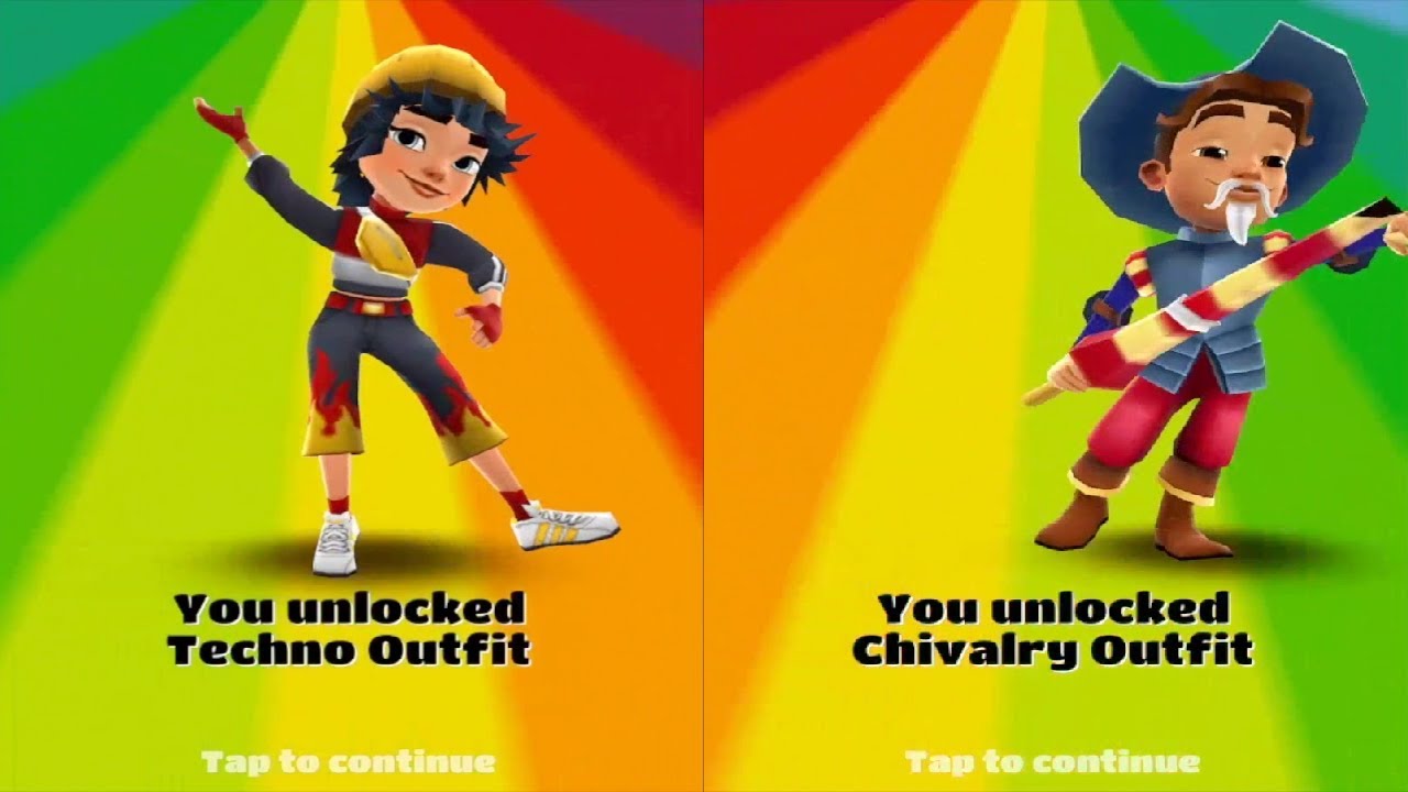 Subway Surfers: Moscow VS Barcelona Gameplay