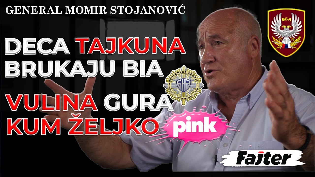 GENERAL MOMIR STOJANOVIĆ: DECA TAJKUNA BRUKAJU BIA, VULINA GURA KUM ŽELJKO MITROVIĆ