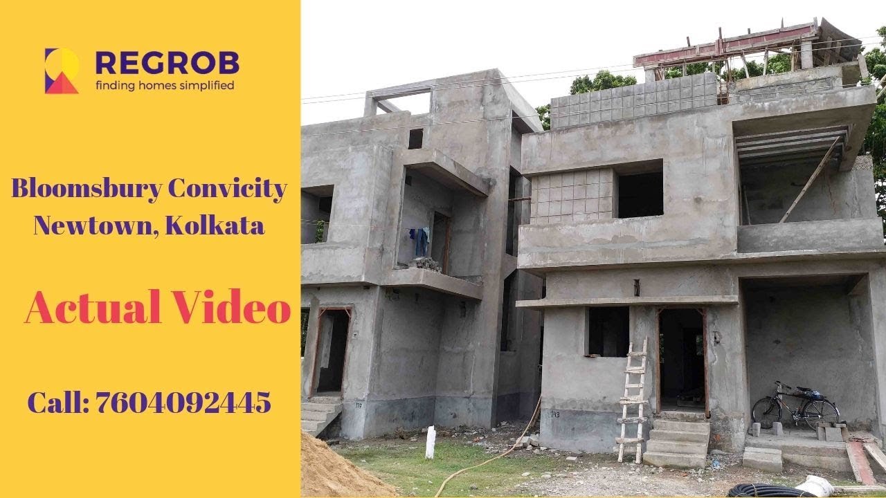 Bloomsbury Convicity Newtown, Kolkata | 2/3/4 BHK Villa | Actual Video