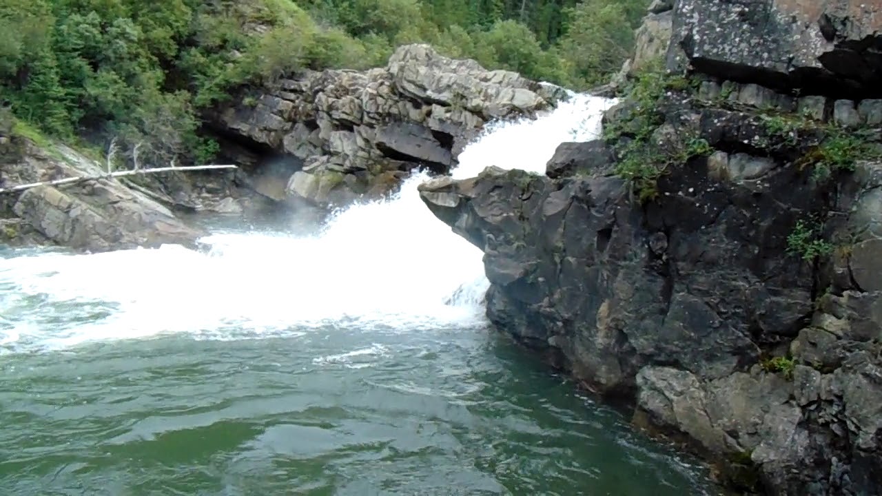 Cadomin  Mountain  Park  Railway  Hike  3rd  Waterfall