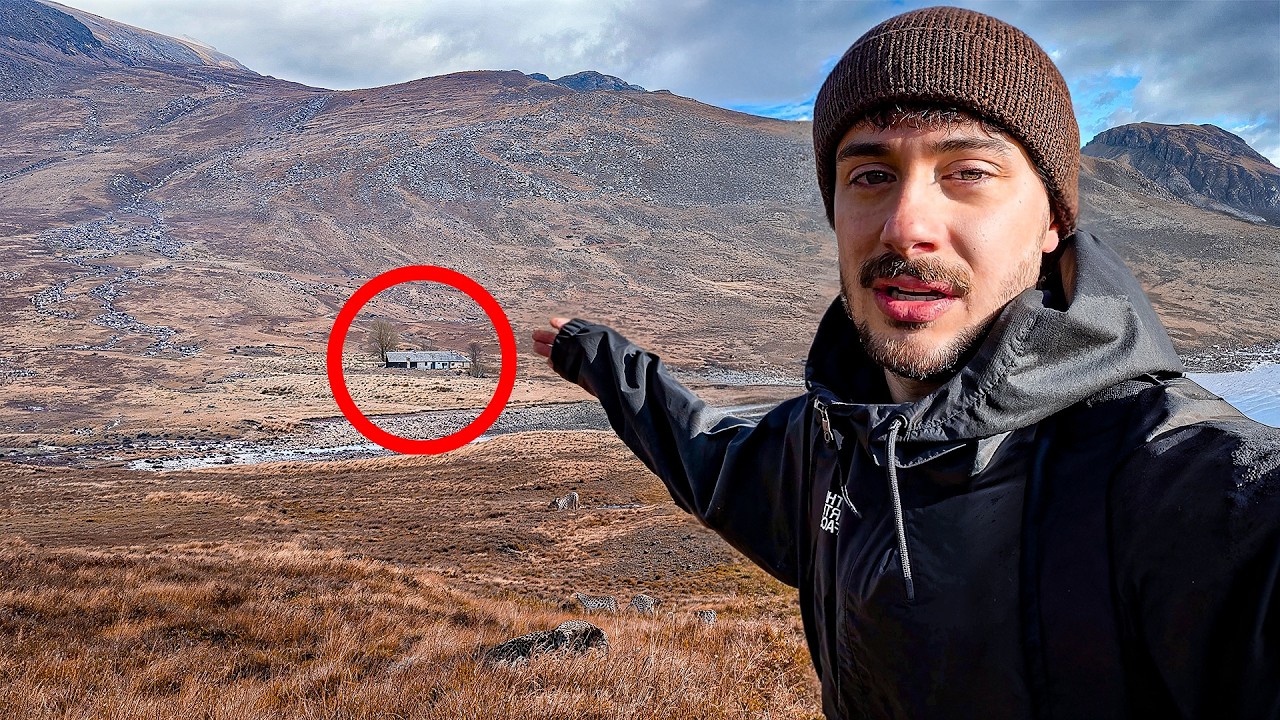 Ich bin 30 km gewandert, nur um diese verlassene Hütte zu finden!