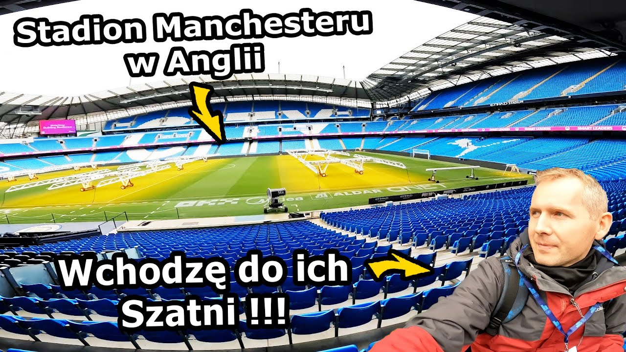 Wchodzę na Stadion Piłkarski Manchester City! - Jak Wygląda Szatnia Zawodnik&oacute;w? *Piłka Nożna #982
