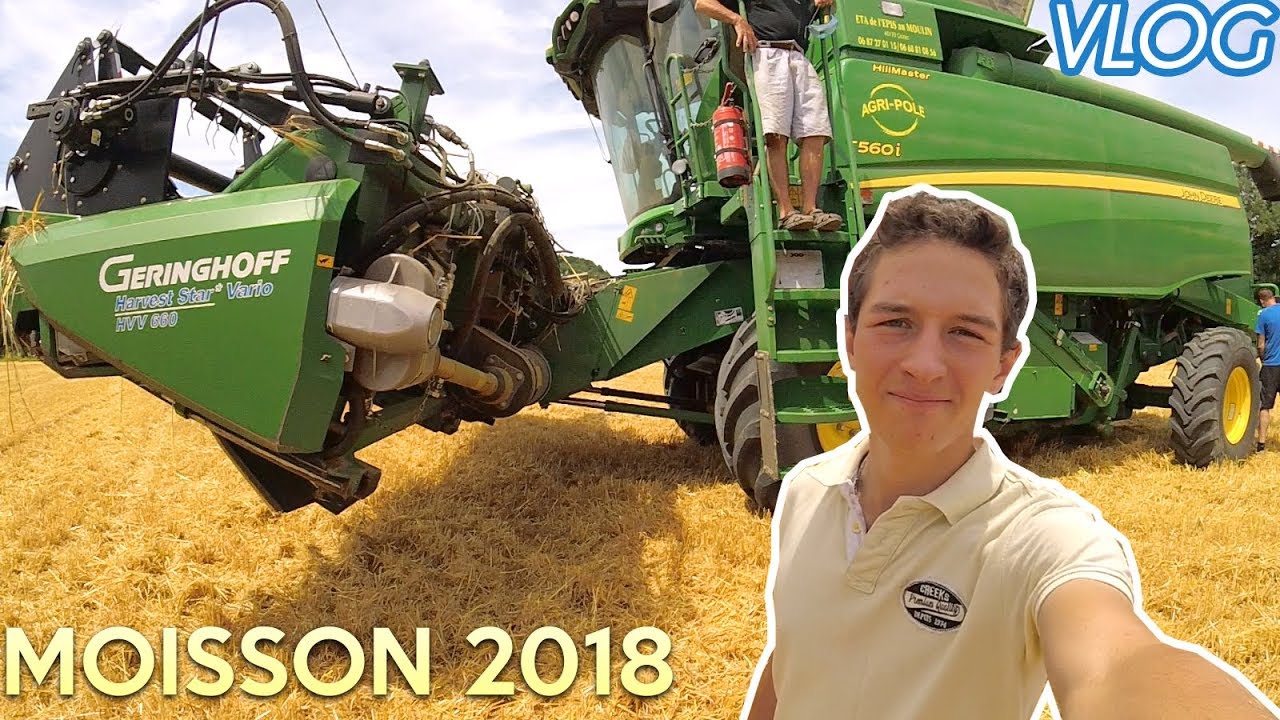 LA MOISSON D'ORGE A COMMENCÉ - VLOG
