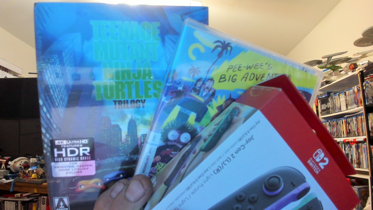 NS2 Joy-Con's Pee-Wee' and TMNT Unboxing.
