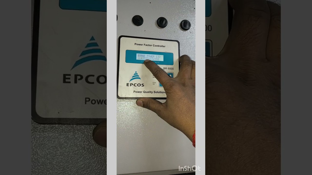 How to program EPCOS BR6000 capacitor controller and wiring connection diagram 