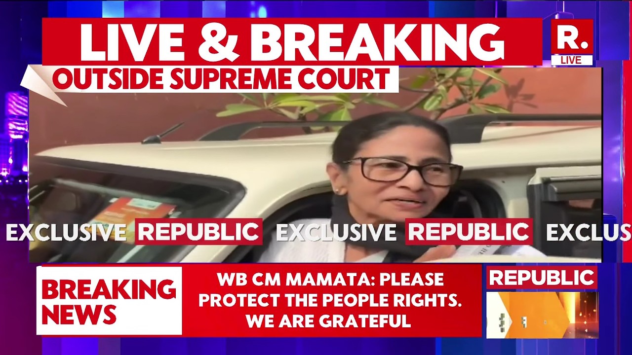 SIR Row LIVE: Mamata Banerjee Leaves Supreme Court After Arguing, Seeks People&rsquo;s Rights