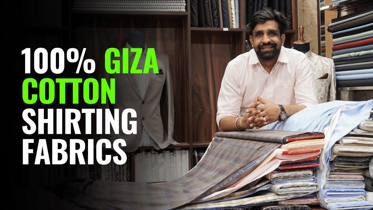 100% Giza Cotton Shirting Fabrics | Premium Men’s Fabric Wholesale Supplier | Khatuwala Creation