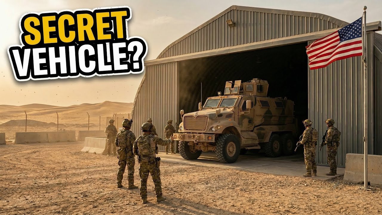Inside a Secret Military Facility | Prototype Armored Vehicle Reveal 😱
