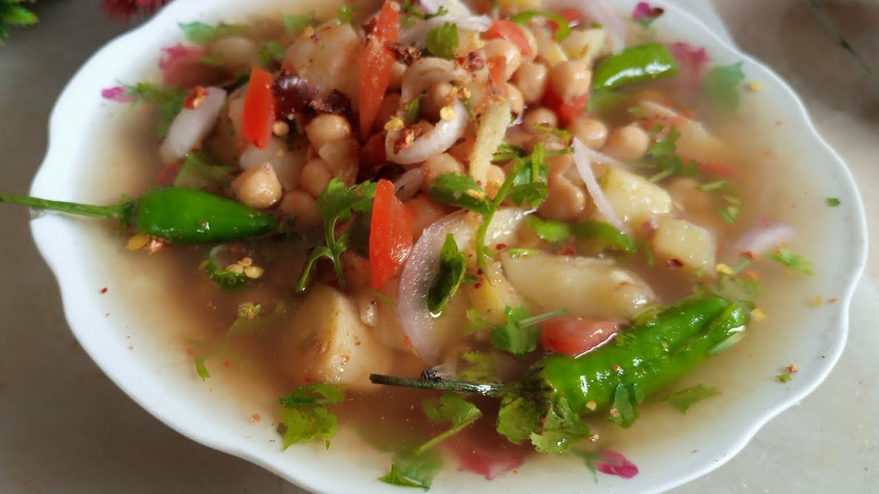 Chattpati Mazedar Channa Chaat Recipe آلو چنا چاٹ Easy Chana Chaat Recipe How to make Aloo Chaat
