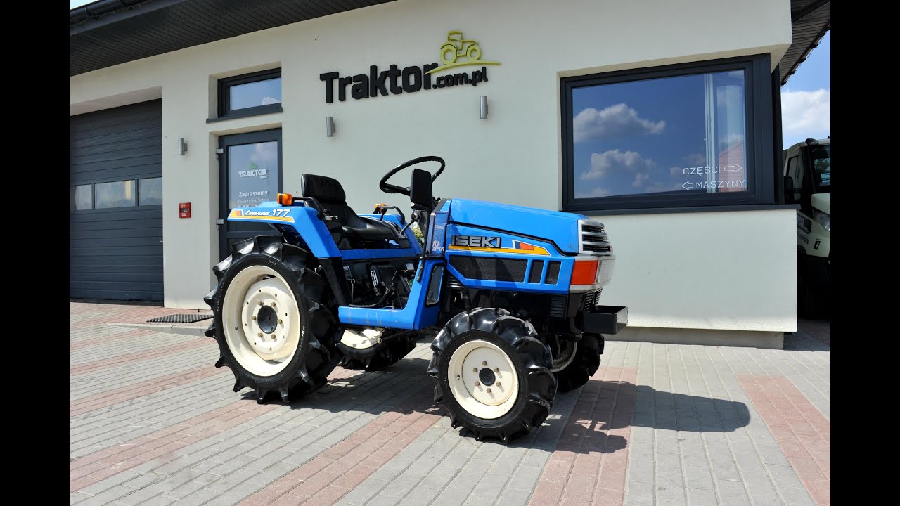 Iseki TU177 4x4 17KM traktorek ogrodowy www.TRAKTOR.com.pl