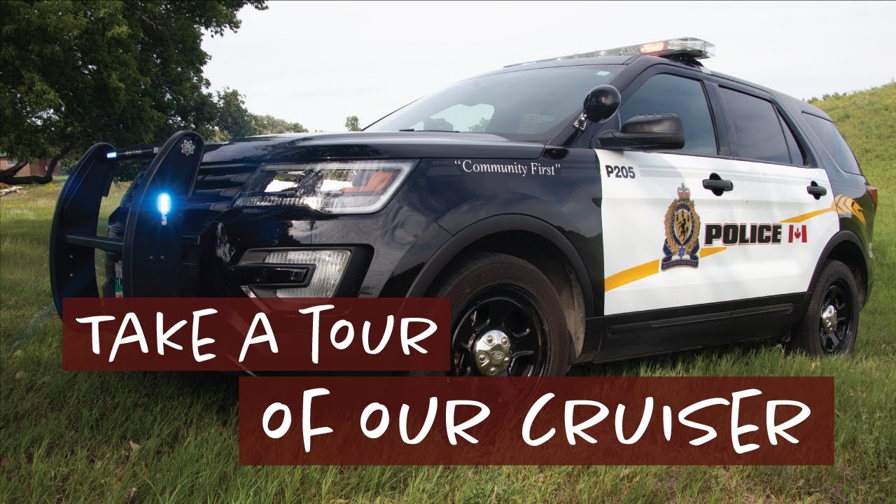 Take a tour of a Brandon Police Service patrol vehicle