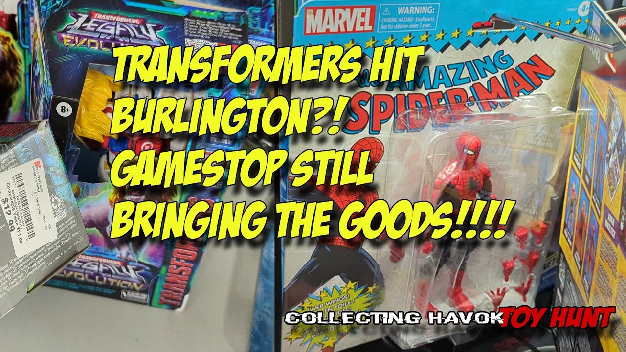 Toy Hunt | GameStop Still Stacked!  Burlington, Ross, and Other Finds!!! #toyhunt
