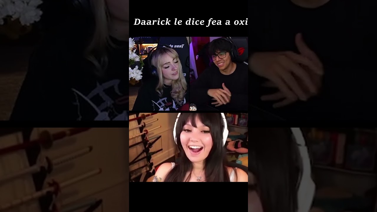 Daarick calls Oxi ugly and she accuses her of Sylvee😁#humor #clips #kick #kickclips #streamer #funny