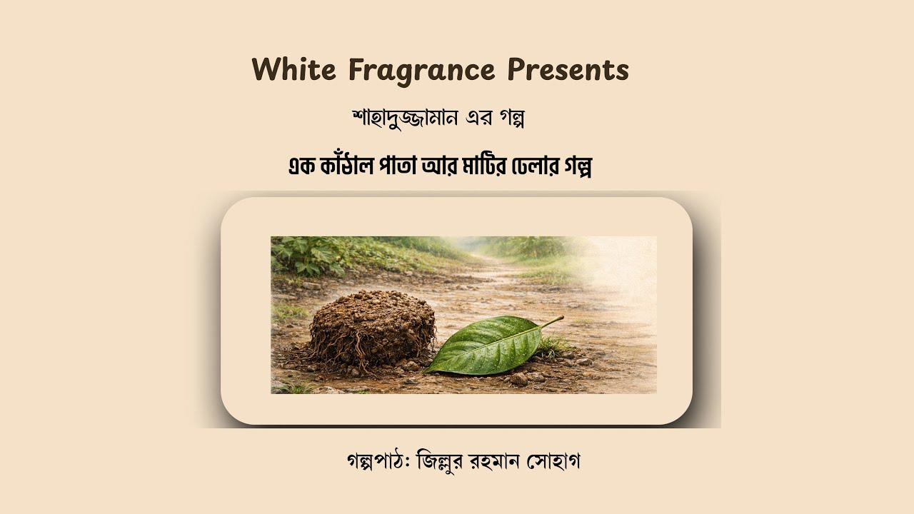 Audio Story| এক কাঁঠাল পাতা আর মাটির ঢেলার গল্প - শাহাদুজ্জামান | Zillur Rahman Shohag