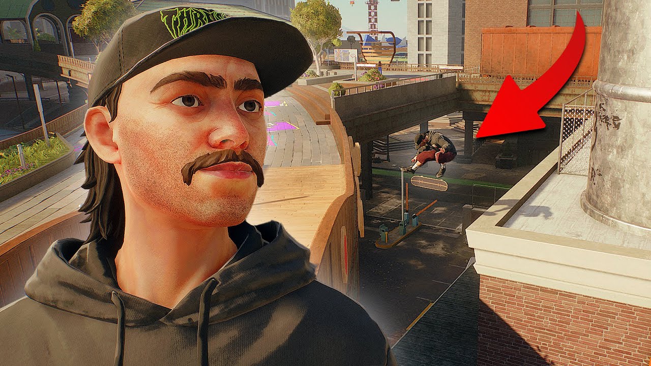 Skating Your Favourite Spots In skate.