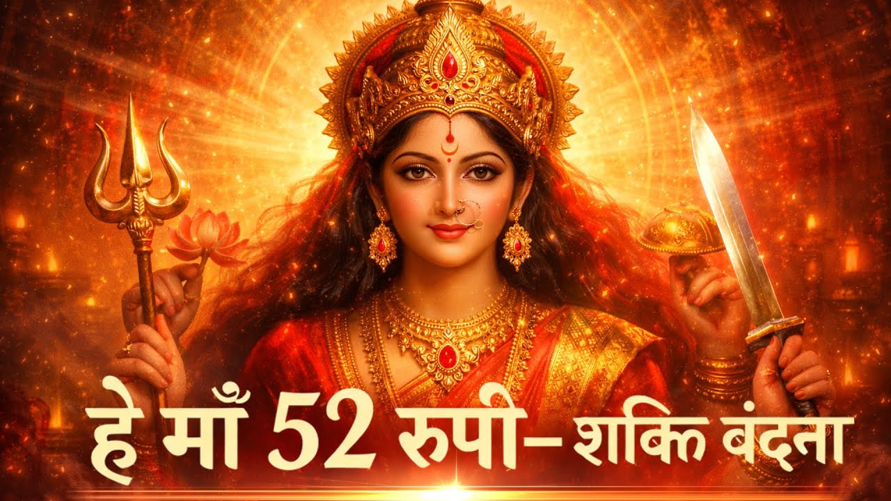 हे माँ 52 रूपी | Maa 52 Roopi | Shakti Vandana | 52 Shakti Peeth Bhajan | Divine Devi Stuti