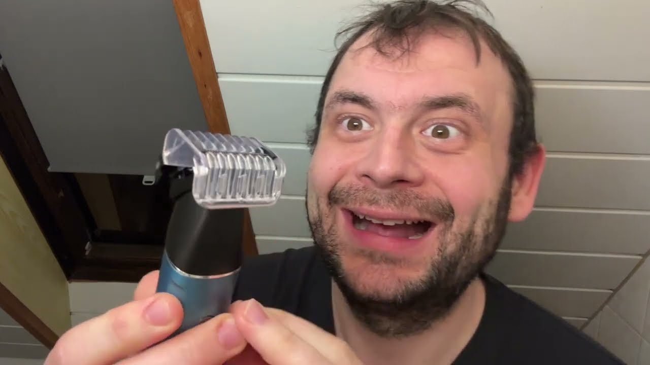Kensen Intimrasierer für den Mann 3in1 Körperrasierer für Herren gegen meinen Bart ASMR