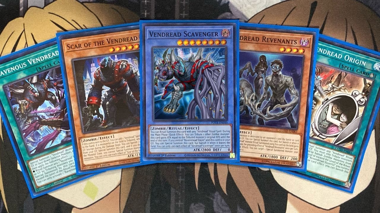 My Vendread Yugioh Deck Profile for Post Power of the Elements